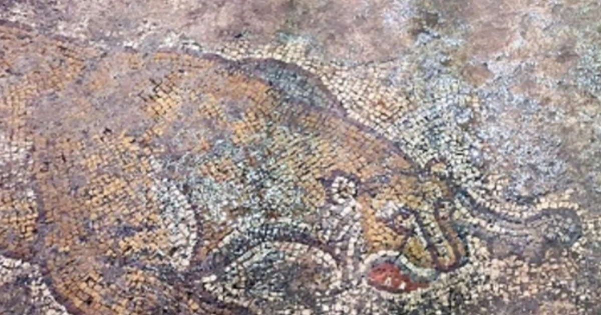 Kiệt tác khảm La Mã 1500 năm tuổi bất ngờ phát hiện