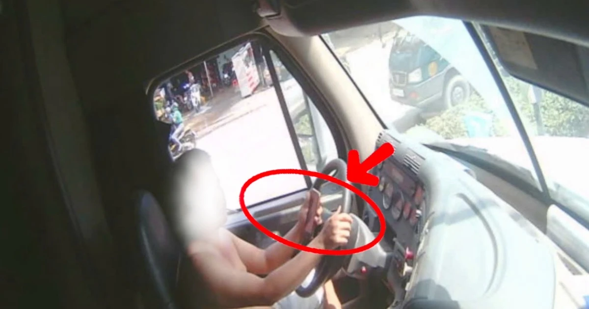 CSGT xử lý hơn 15 tài xế container vi phạm nhờ camera trong buồng lái