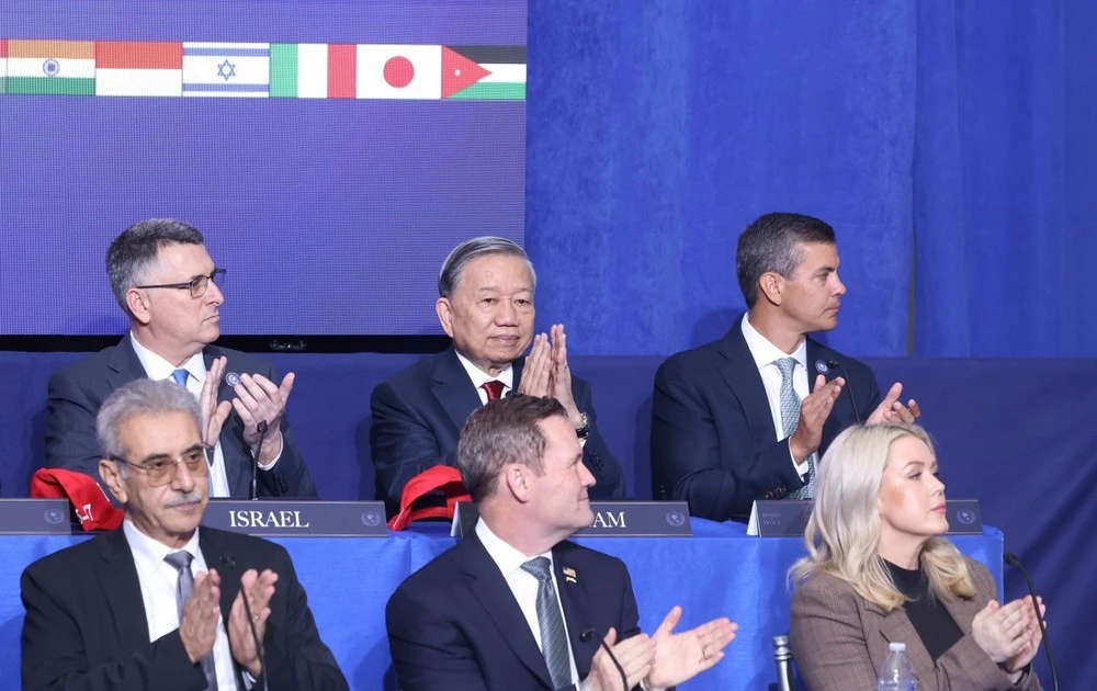 Tổng Bí thư Tô Lâm tham dự Phiên khai mạc Hội đồng Hòa bình về Gaza