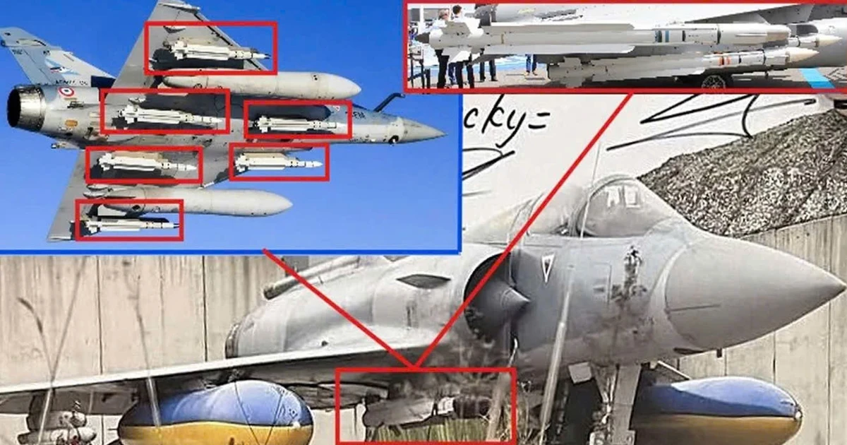 Pháp hỗ trợ Ukraine nâng cấp vũ khí với tên lửa MICA cho Mirage