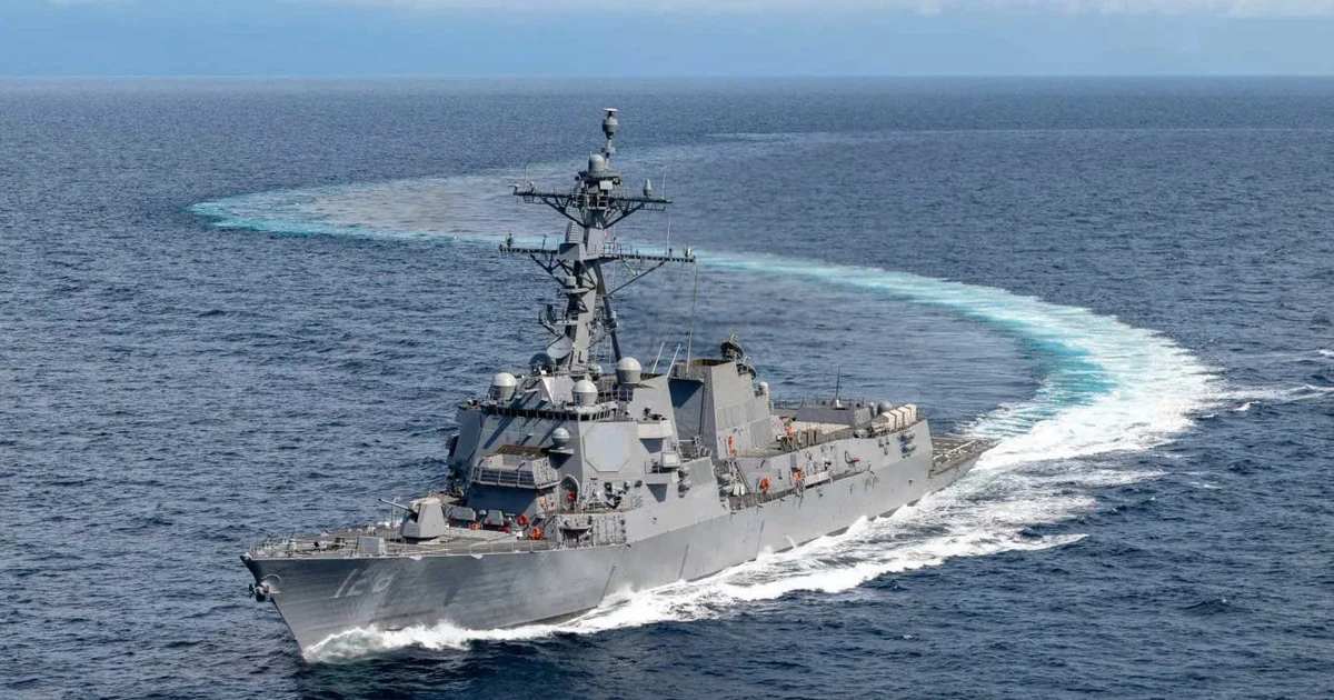 Hải quân Mỹ đẩy mạnh sản xuất tàu khu trục lớp Arleigh Burke