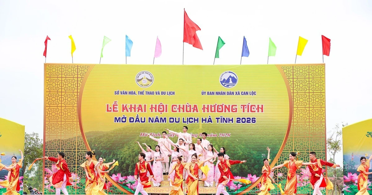 Khai hội chùa Hương Tích, mở đầu năm du lịch Hà Tĩnh 2026