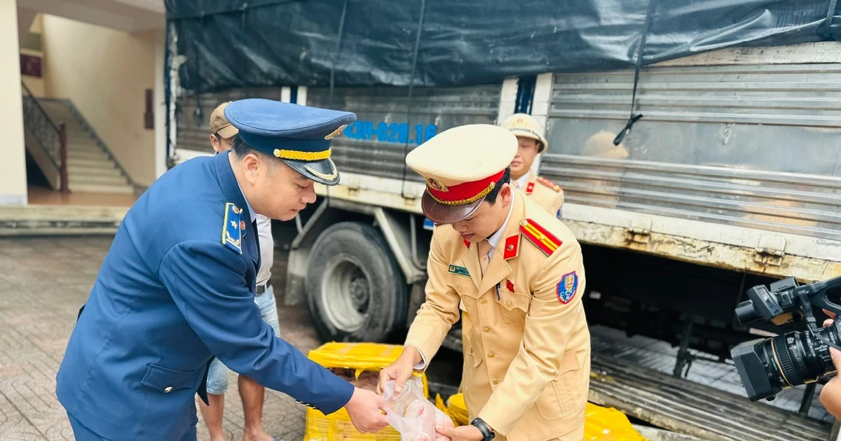 Hà Tĩnh xử lý hàng trăm kg chân giò bốc mùi, không rõ nguồn gốc