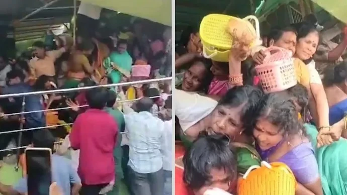 Giẫm đạp kinh hoàng ở Ấn Độ, hàng chục người thương vong