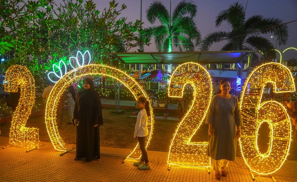 Thế giới đón năm mới 2026