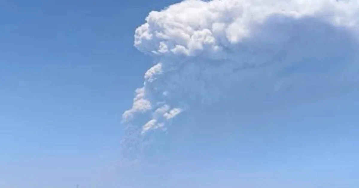 Khoảnh khắc núi lửa ở Ethiopia phun trào sau 12.000 năm