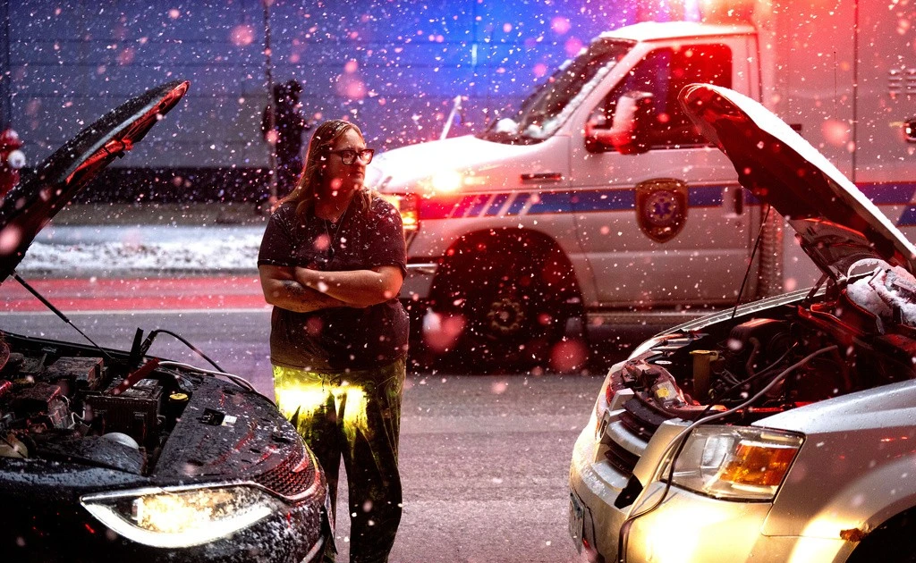 Hình ảnh nước Mỹ chìm trong mùa đông lạnh giá