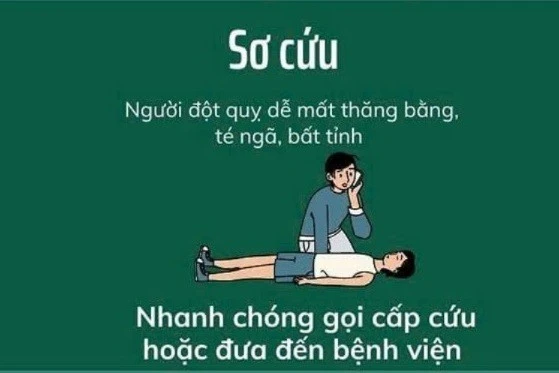 Sơ cứu đột quỵ tại nhà, những thao tác 'sống còn' cần biết