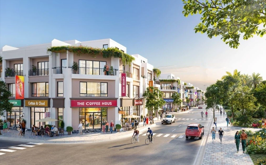 Nhà phố 75 m2 The Central: Diện tích tinh gọn, đơn giá hấp dẫn