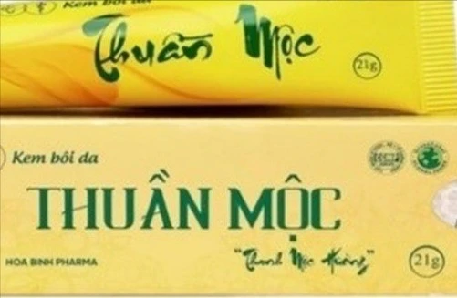 Thu hồi, tiêu hủy lô Kem bôi da Thuần Mộc - Hộp 1 tuýp 21g kém chất lượng