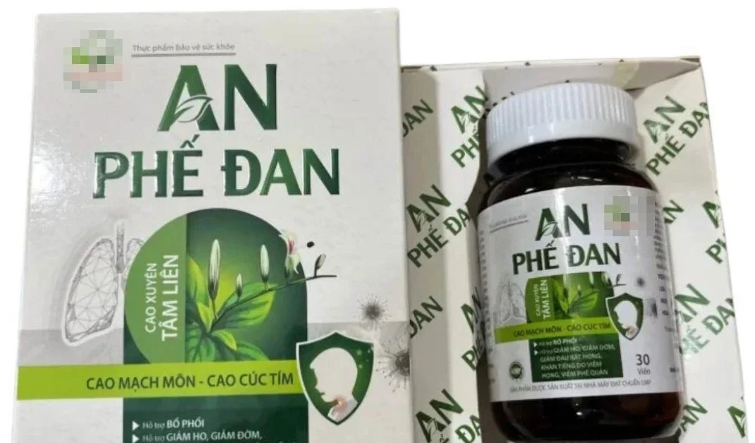 Sở Y tế TP HCM cảnh báo sản phẩm An Phế Đan quảng cáo sai phép