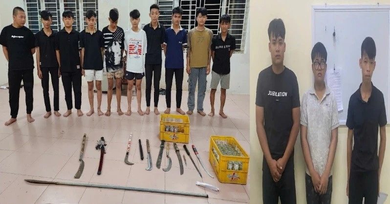Đồng Nai: Ngăn chặn nhóm thanh thiếu niên mang hung khí đánh nhau