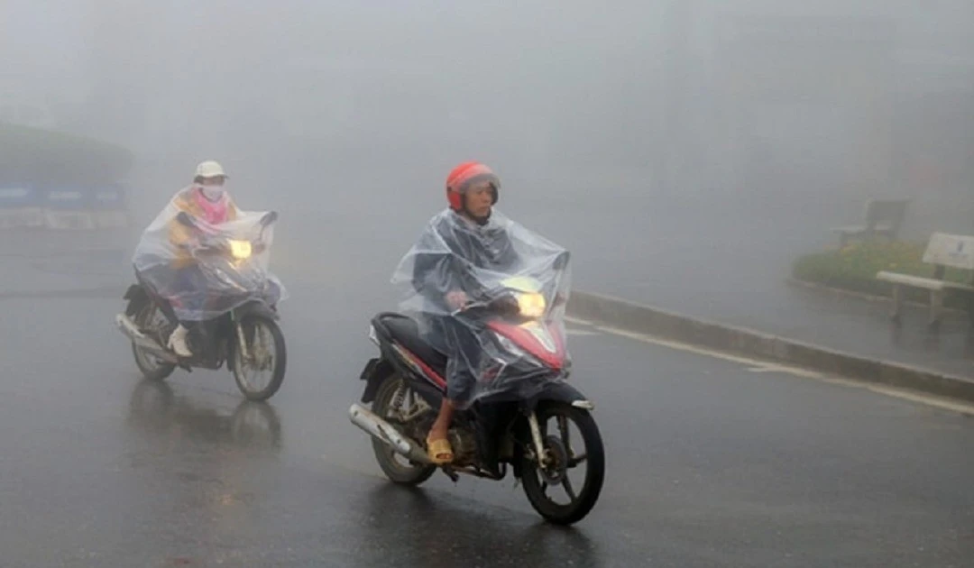 Miền Bắc sắp đón đợt không khí lạnh rất mạnh gây mưa dông, trời rét đậm