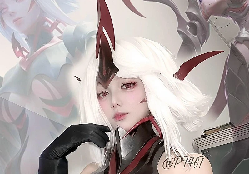 Cosplay Violet Huyết Ma Thần khiến fan Liên Quân mê mẩn