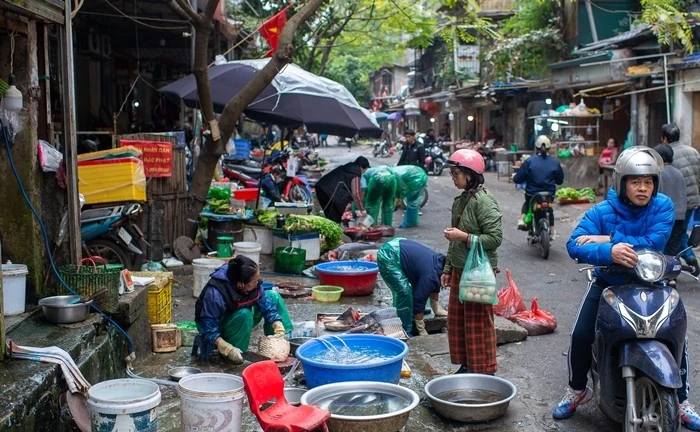 Chợ cóc, chợ tạm Hà Nội trước ngày bị dẹp bỏ