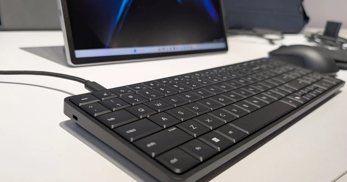 HP trình làng bàn phím tích hợp PC chạy Windows siêu tiện lợi