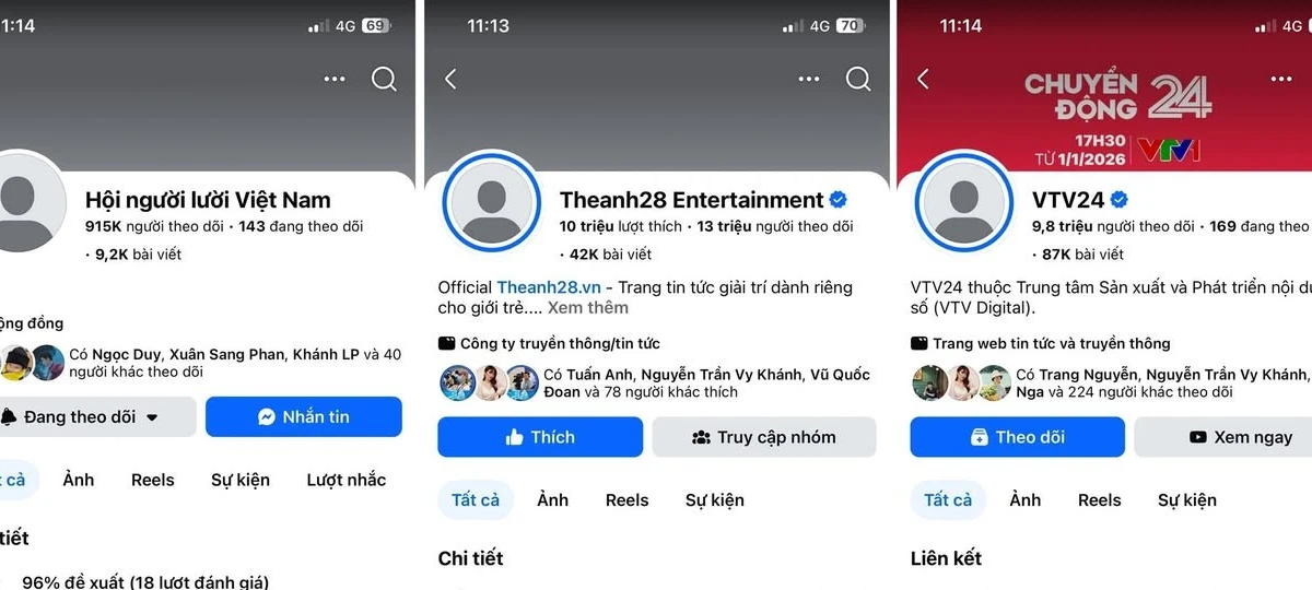 Lý do đằng sau loạt fanpage tích xanh đồng loạt xóa Avatar