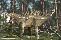 Khám phá khủng long Dacentrurus với bộ gai và đuôi mạnh mẽ