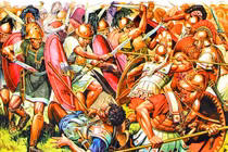 Trận chiến huyền thoại giúp đế chế La Mã thống trị toàn Hy Lạp cổ đại