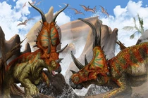 Hóa thạch Diabloceratops hé lộ lịch sử khủng long sừng