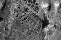 "Mạng nhện đá" khổng lồ trên sao Hỏa, hé lộ manh mối sự sống