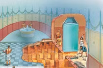 Nhà tắm La Mã: công trình kiến trúc đẳng cấp và xã hội sôi động