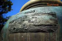 Chiêm ngưỡng bộ Cửu Đỉnh đồng độc đáo của Việt Nam