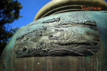 Chiêm ngưỡng bộ Cửu Đỉnh đồng độc đáo của Việt Nam