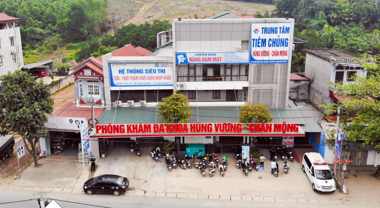 Phòng khám Hùng Vương - Chân Mộng, nơi xảy ra vụ việc - Ảnh: BVCC