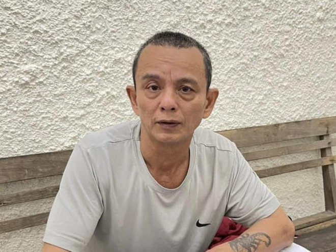 Đối tượng Trần Văn Quý tại Cơ quan CSĐT.