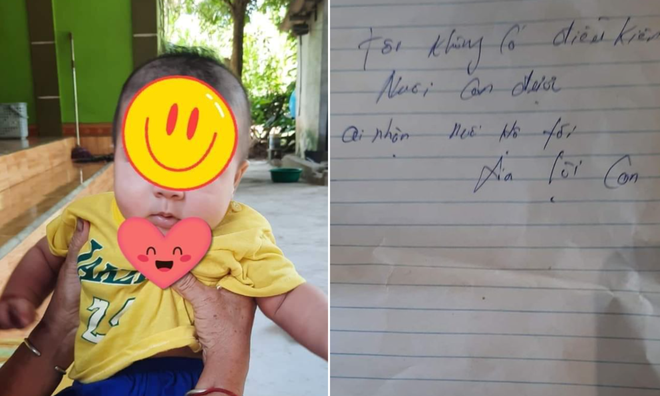 Cháu bé bị bỏ rơi cùng lá thư xin lỗi... Cháu bé bị bỏ rơi cùng lá thư xin lỗi...