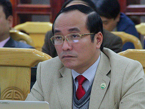 Ông Trần Trung Dũng – nguyên Giám đốc Sở Giáo dục &amp; Đào tạo Hà Tĩnh.