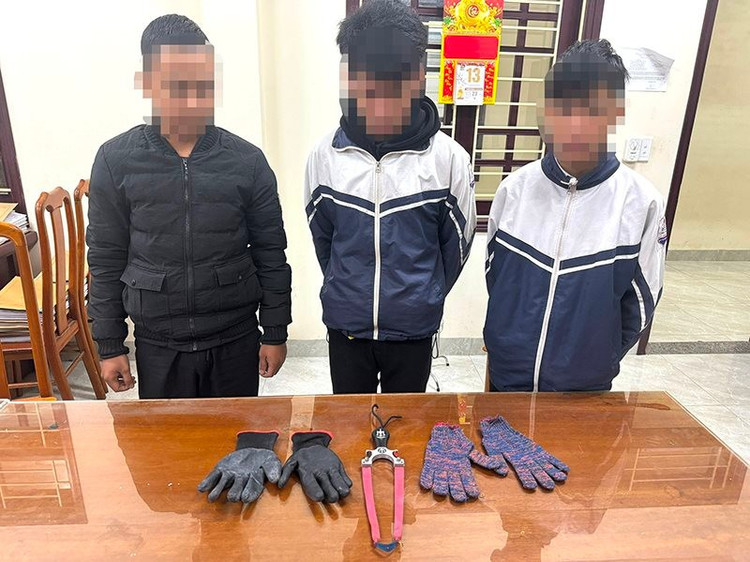 Các đối tượng tại Cơ quan CSĐT.