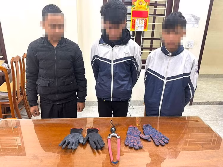 Các đối tượng tại Cơ quan CSĐT.