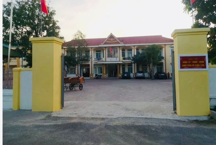 Trụ sở UBND xã Xuân Liên, huyện Nghi Xuân (Hà Tĩnh).
