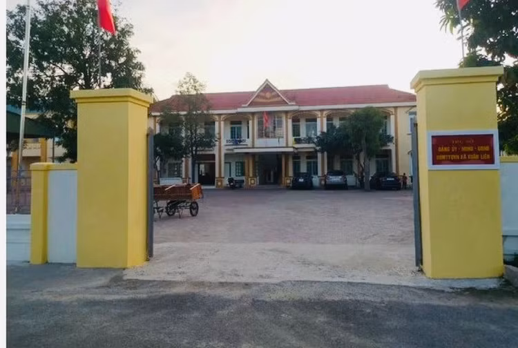 Trụ sở UBND xã Xuân Liên, huyện Nghi Xuân (Hà Tĩnh).