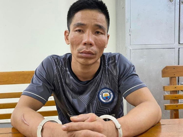 Đối tượng Nguyễn Văn Thành tại Cơ quan CSĐT.