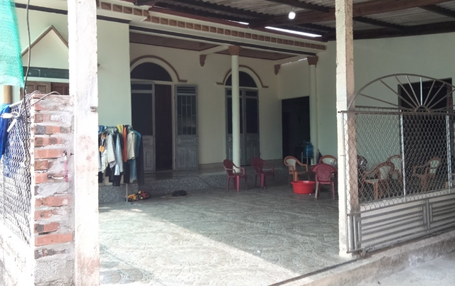 Hiện trường vụ án mạng đau lòng xảy ra.