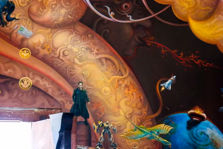 Choáng ngợp cảnh tượng siêu thực ở ngôi chùa trắng như tuyết - Hình 9 Choang ngop canh tuong sieu thuc o ngoi chua trang nhu tuyet-Hinh-9