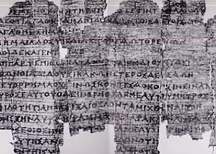 8. Ngày nay, bản gốc được lưu giữ tại Bảo tàng Khảo cổ Thessaloniki. Việc phục dựng và giải mã văn bản vẫn đang tiếp diễn với sự hỗ trợ của công nghệ hình ảnh hiện đại. Ảnh: rossellofamilyoffice.it.