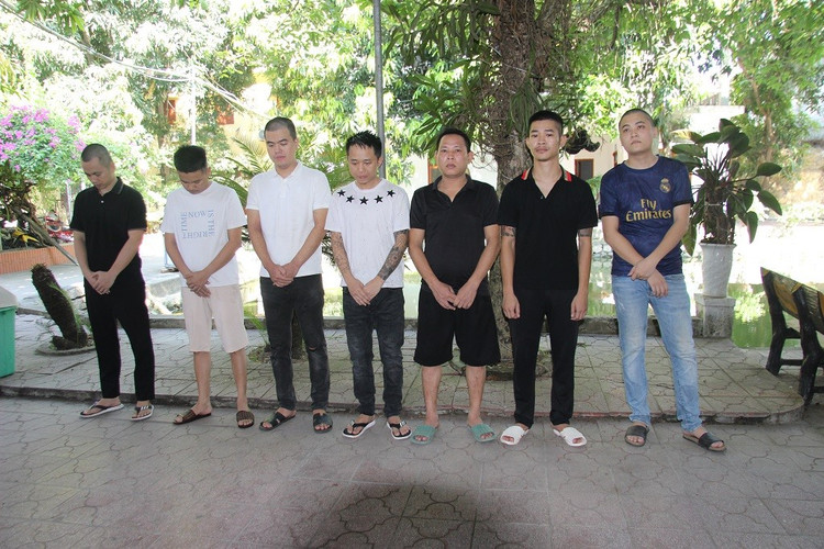 Các đối tượng trong đường dây đánh bạc bị bắt giữ...