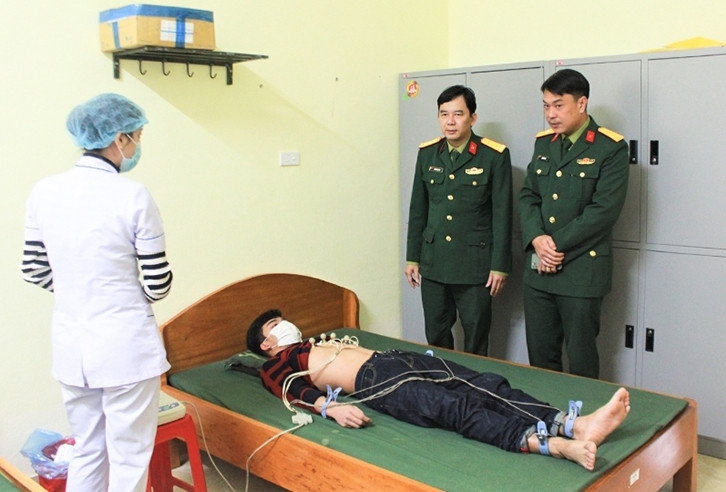 Năm 2023, toàn huyện Can Lộc có 600 thanh niên được lệnh gọi khám sức khỏe nghĩa vụ quân sự, nghĩa vụ công an.