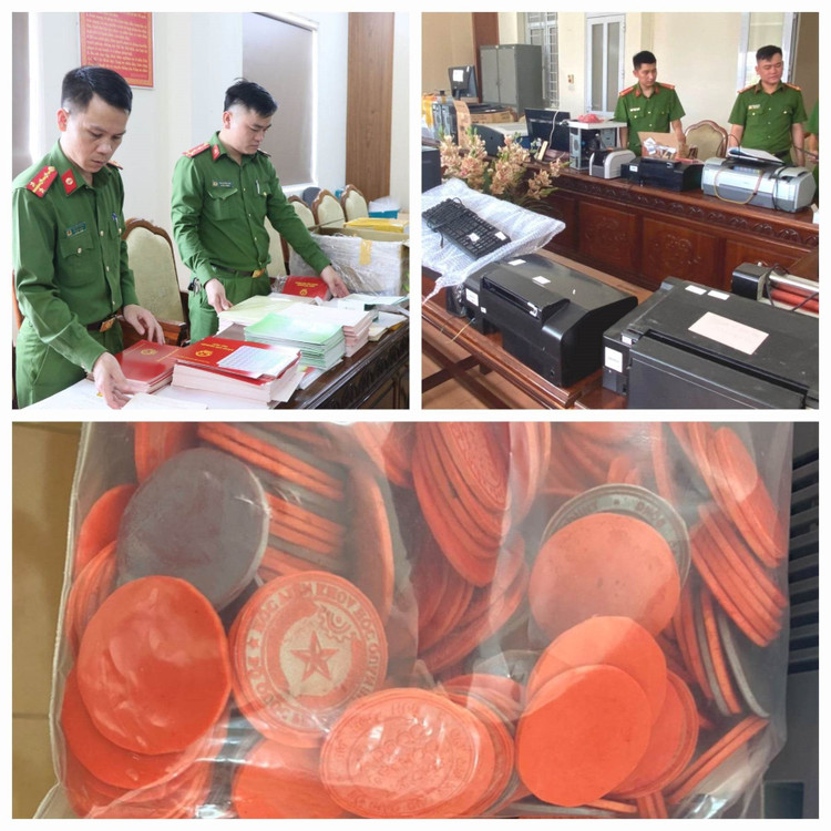 Tang vật liên quan đến vụ án được lực lượng chức năng thu giữ.