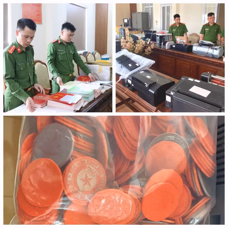 Tang vật liên quan đến vụ án được lực lượng chức năng thu giữ.