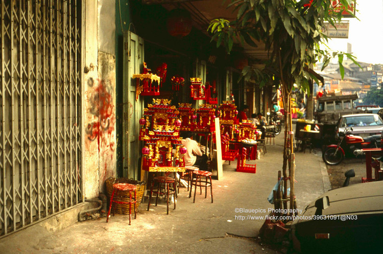 Bo anh chat lu ve cuoc song o thanh pho Bangkok nam 1989 (2)-Hinh-7