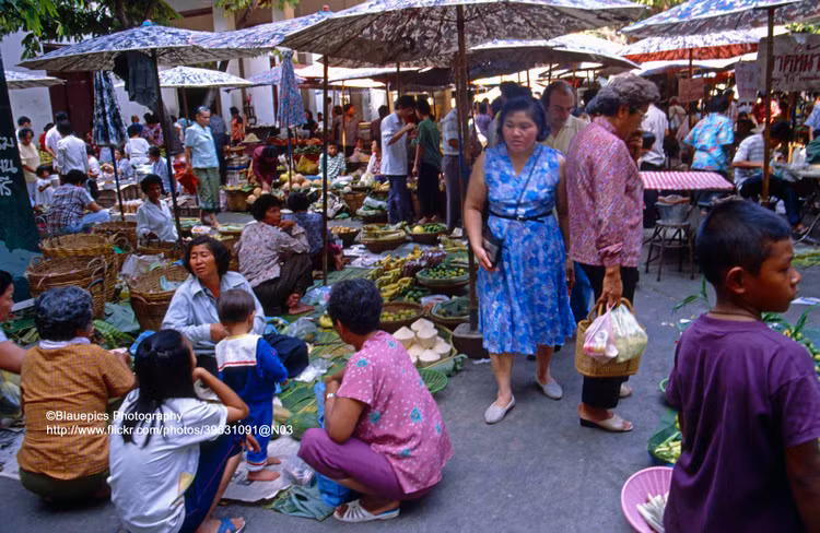 Bo anh chat lu ve cuoc song o thanh pho Bangkok nam 1989 (2)-Hinh-2