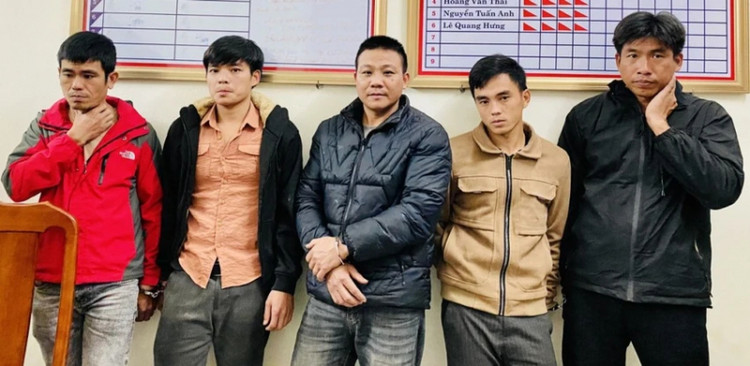 Các đối tượng tại Cơ quan CSĐT.