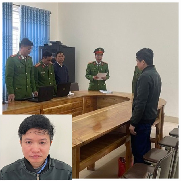 Cơ quan CSĐT đọc lệnh bắt giữ Hà Thắm Cảnh. Cơ quan CSĐT đọc lệnh bắt giữ Hà Thắm Cảnh.