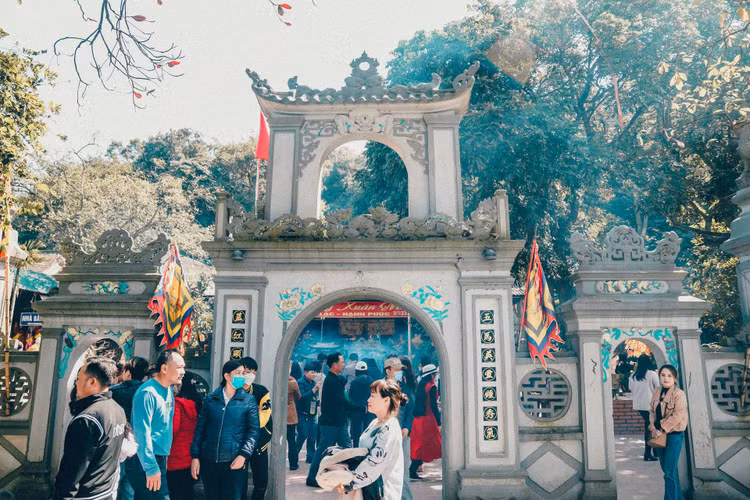 Di tích Quốc gia Đền Chợ Củi.