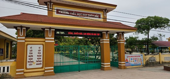 Trường tiểu học Ngư Thủy Bắc.